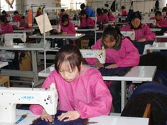 奧若拉員工作業情況